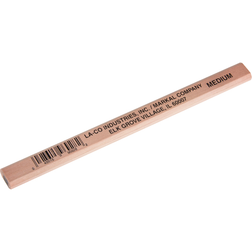 Crayon de menuisier noir &agrave; mine de duret&eacute; moyenne SPOC Demo