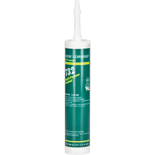 732 Silicone Sealant, Tube, Clear SPOC Demo