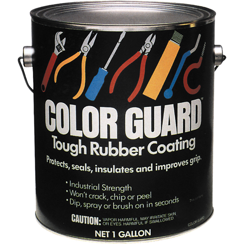 Color Guard Tough Rubber Coating, Red, Gallon SPOC Demo