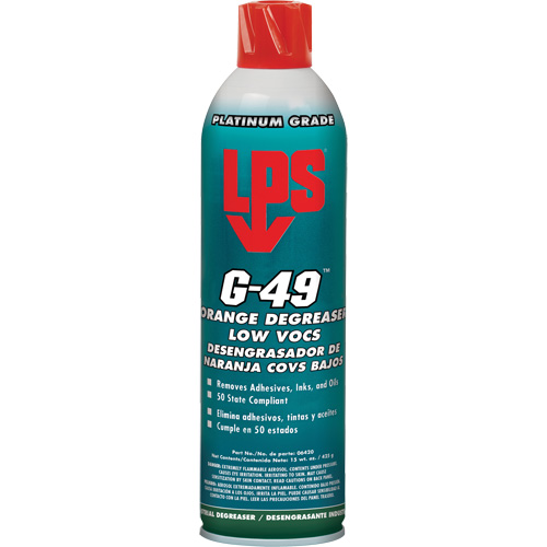 G-49 Low VOC Orange Degreaser, 15 oz. SPOC Demo