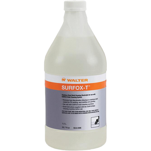 SURFOX-T Weld Cleaner, 1.5 L, Bottle SPOC Demo