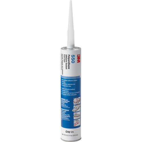 Adh&eacute;sif et produit d'&eacute;tanch&eacute;it&eacute; &agrave; base de polyur&eacute;thane, 310 ml, Gris SPOC Demo