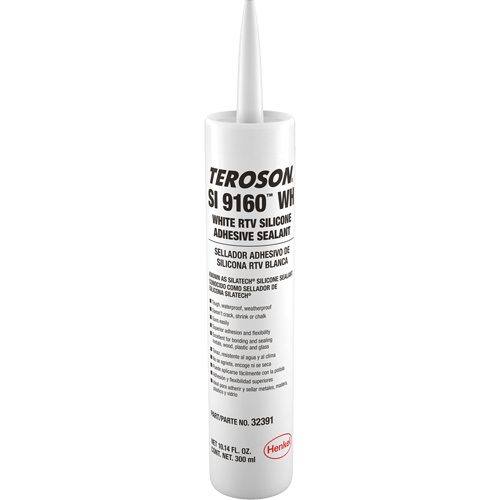 Teroson&reg; SI 9160 Silicone Sealant, Cartridge, White SPOC Demo