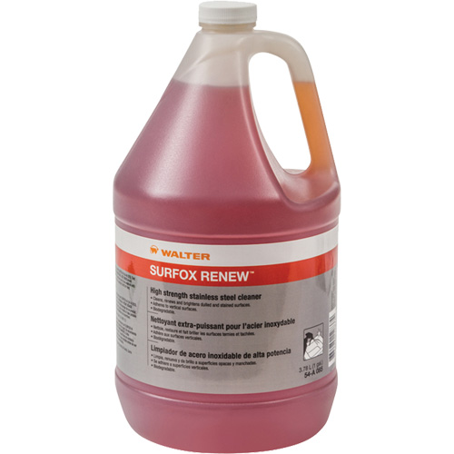 Surfox Renew Stainless Steel Cleaner, 3.78 L, Gallon SPOC Demo