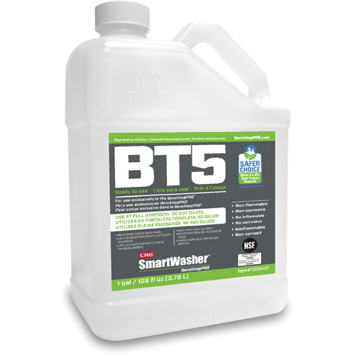 Solution de d&eacute;graissage BT5 pr&ecirc;te &agrave; lemploi, Cruche SPOC Demo