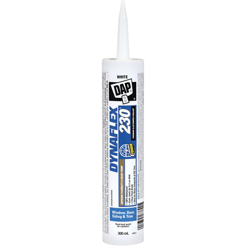 Dynaflex 230&reg; Premium Elastomeric Sealant, 300 ml, Cartridge, White SPOC Demo