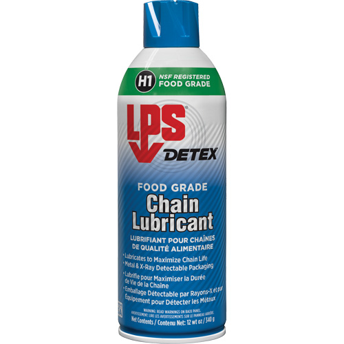Detex&reg; Food Grade Chain Lubricant, Aerosol Can SPOC Demo