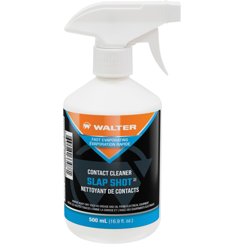 Nettoyant pour contacts SLAP SHOT, Bouteille &agrave; g&acirc;chette SPOC Demo