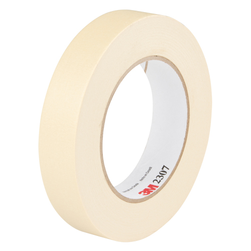 2307 Masking Tape, 24 mm (1") x 55 m (180'), Tan SPOC Demo