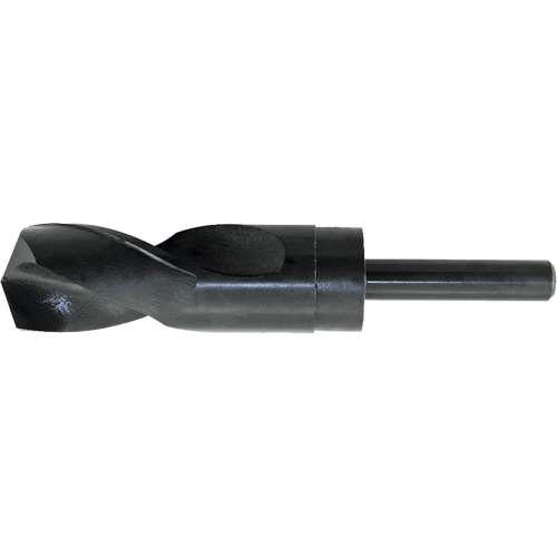 Jet-Kut&reg; Black Oxide Prentice Drill Bit, 1-1/16", High Speed Steel, 135° Point SPOC Demo