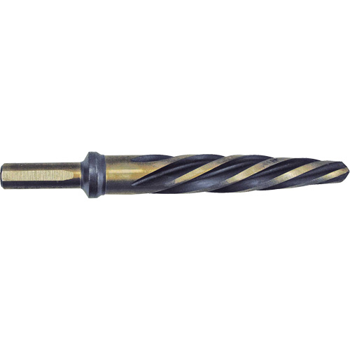 Jet-Kut&reg; Black & Gold Premium Car Reamer, 3/4", Spiral Flute, High Speed Steel, 3-Flat Shank SPOC Demo