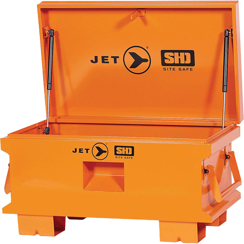 JSB-3219 Boîte de rangement d'outils de chantier pour usage tr&egrave;s intensif, 32-1/8" x 19" x 17-1/2", Acier, Orange SPOC Demo