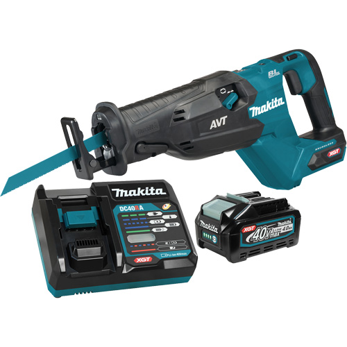 Scie alternative sans fil avec moteur sans balai XGT, 40 V, Lithium-ion Bloc-pile, 0-3000 coups/min SPOC Demo