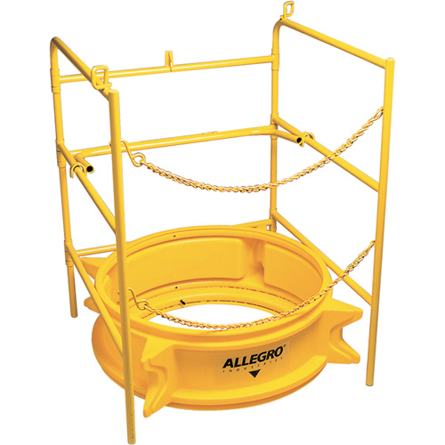 ALLEGRO INDUSTRIES Manhole Shields, Plastic SPOC Demo