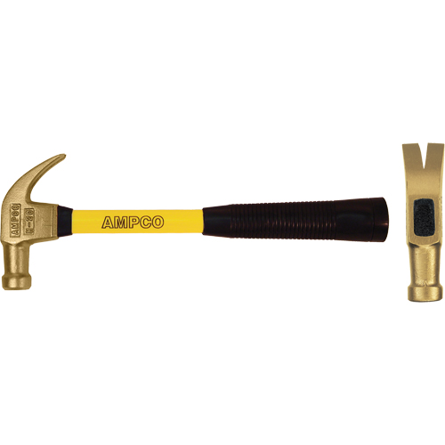 Curved-Claw Nail Hammer, 1.25 lbs. Head Weight, 14" L SPOC Demo