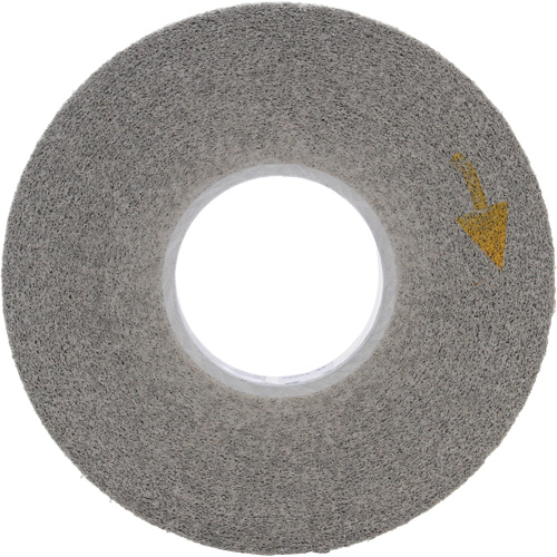 Scotch-Brite EXL Deburring Wheel, 8" x 1", 3"-8 Arbor, 1, Aluminum Oxide SPOC Demo