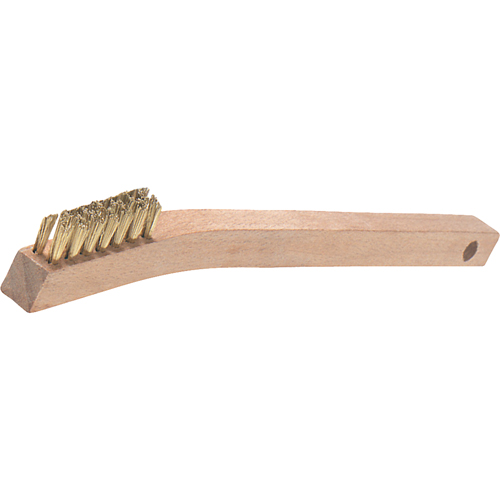 V-trim Small Handle Scratch Brushes, Steel, 3 x 7 Wire Rows, 7-7/8" Long SPOC Demo