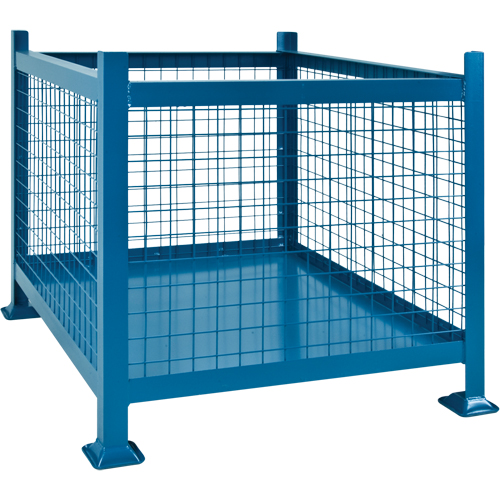 Contenants de vrac empilables, 34,5" la x 40,5" p x 30" h, Capacit&eacute; de 3000 lb SPOC Demo