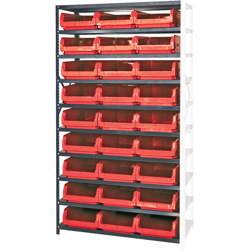 &eacute;l&eacute;ment de rayonnage avec bacs empilables, Acier, Bac Magnum, Capacit&eacute; 650 lb, 42" la x 76" h SPOC Demo