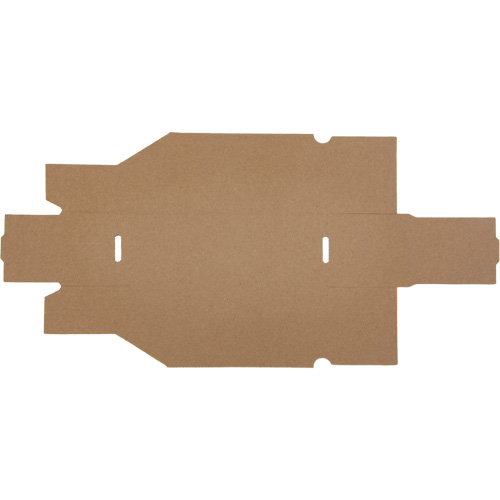 Boîtes profondes en carton ondul&eacute;, 3-3/4" la x 11-1/4" p x 4-1/2" h, Beige SPOC Demo