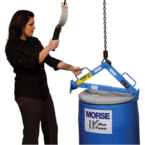 Drum Lifter, 30 - 85 US Gal. (25 - 70 Imperial Gal.), 1000 lbs./454 kg. Cap. SPOC Demo