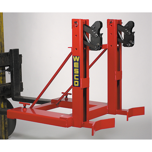 Gator Grip Forklift Attachment for Drum Handling, For 30 US Gal. (25 Imperial Gal.) / 50 US Gal. (41.6 Imperial Gal.) / 80 US Gal. (66.6 Imperial Gal.) SPOC Demo