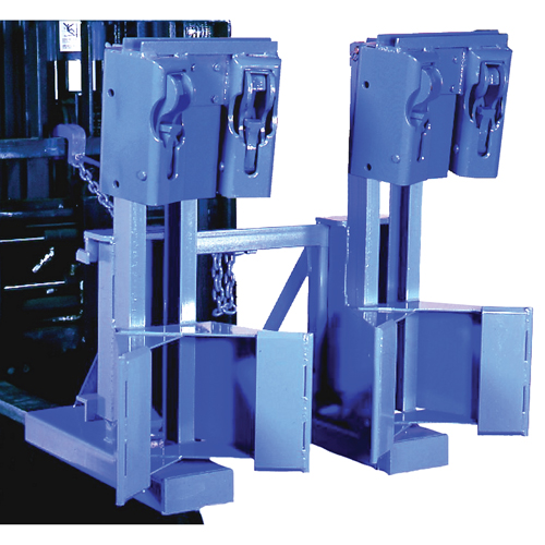 Manipulateur de barils MORSPEED 1500 pour chariot &eacute;l&eacute;vateur, Pour 30 - 85 gal. US (25 - 70 gal. imp.) SPOC Demo