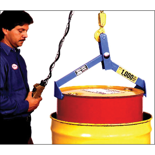 Drum & Overpack Lifter, 55 -85 US gal. (45 -70 Imperial Gal.), 1000 lbs./454 kg Cap. SPOC Demo