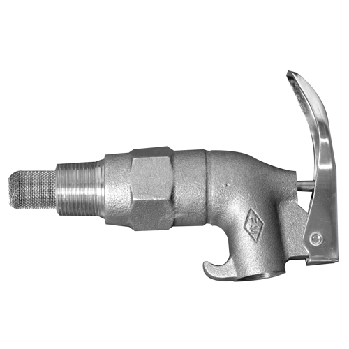 Soupape de baril en zinc avec pare-flamme, Alliage de zinc, entr&eacute;e NPT 3/4" SPOC Demo