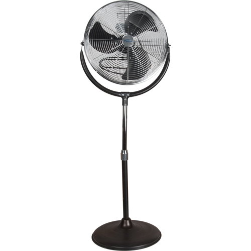 High-Velocity Pedestal Fan, Commercial, 3 Speed, 20" Diameter SPOC Demo
