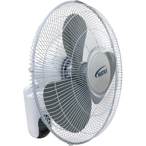 Ventilateur mural oscillant, Commercial, 3 vitesses, Diam&egrave;tre de 16" SPOC Demo