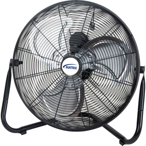 High-Velocity Floor Fan, Commercial, 3 Speed, 16" Diameter SPOC Demo