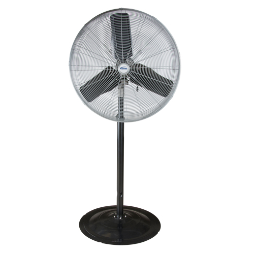 Waterproof Motor & Oscillating Pedestal Fan, Heavy-Duty, 3 Speed, 30" Diameter SPOC Demo