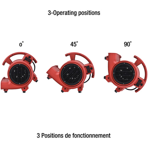 Air Mover, 550 CFM SPOC Demo