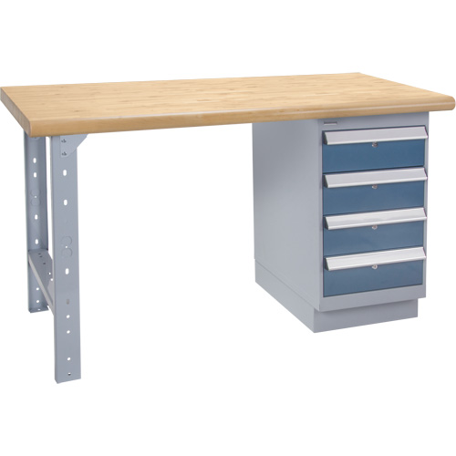 &eacute;tabli robuste, Cap 1500 lb, 72" la x 30" p, 34" h SPOC Demo