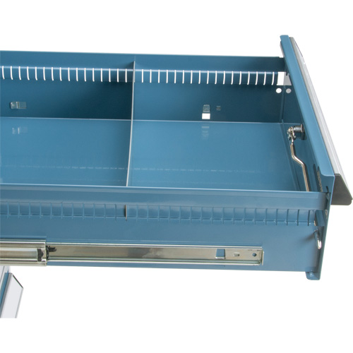 Pedestal Workbench with One Door & Four Drawers, 4 Drawers, 18" W x 21" D x 28" H SPOC Demo