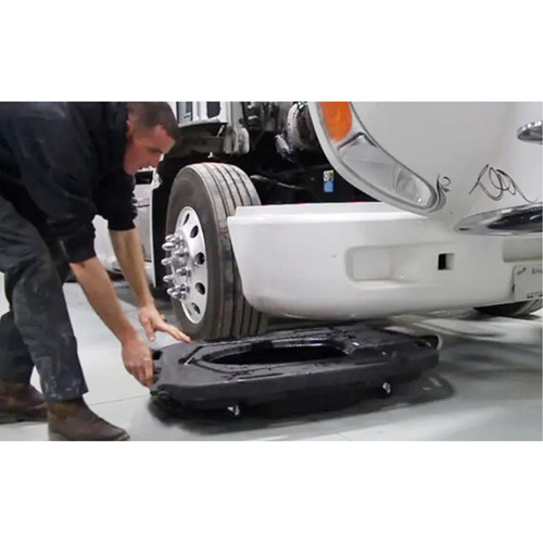 Low Profile Truck Oil Drain with Lid SPOC Demo