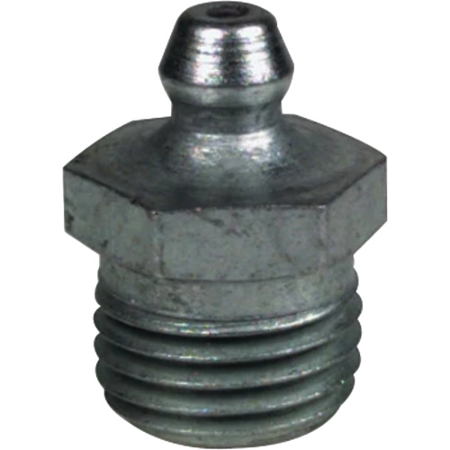 Straight Extra-Short Grease Fitting, Steel, 0.25 NPT Thread SPOC Demo