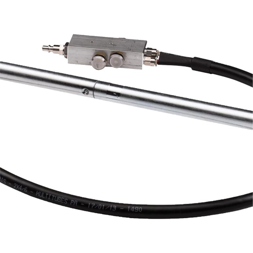 Cric portatif &agrave; 2 &eacute;tapes, 11 tonne(s)/22 tonne(s), Air comprim&eacute;/hydraulique SPOC Demo