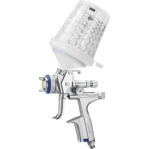 Pistolet de peinture 5000 B RP avec buse 1,3 et trois godets polyvalents RPS 0,3 l/0,6 l/0,9 L, Entr&eacute;e d'air 1/4" NPT, 10,24 pi³/min, Capacit&eacute; 0,3 L/0,6 L/0,9 L, 0,17 psi SPOC Demo