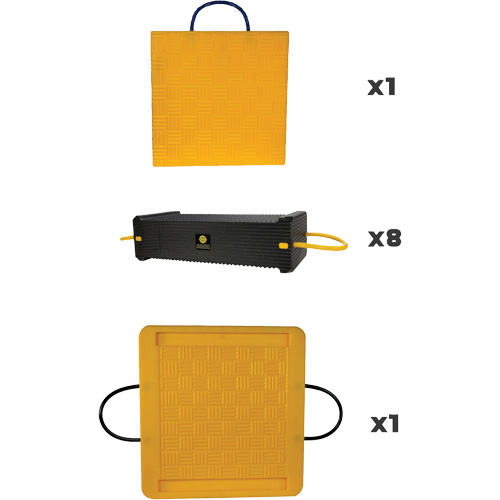 Ensemble de syst&egrave;me de sout&egrave;nement en composite CribLok 10 mcx SPOC Demo