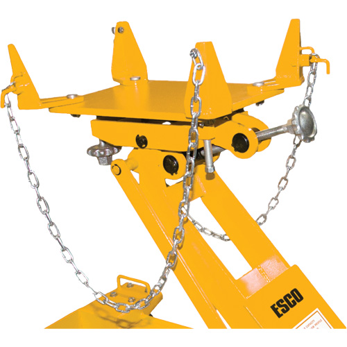 Cric de transmission Yellow Jackit, Cap. de levage 2,2 tonnes SPOC Demo