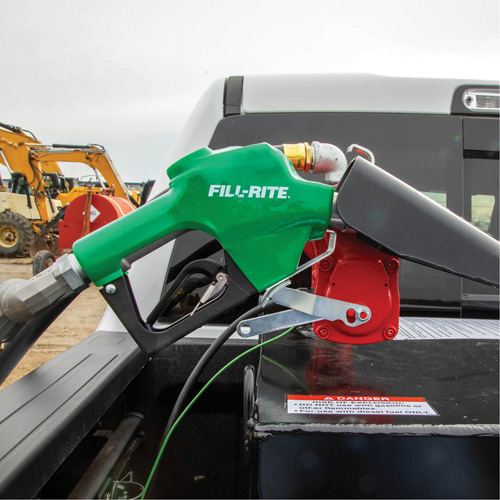 Pistolet de distribution automatique vert pour diesel SPOC Demo