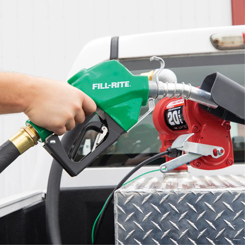 Pistolet de distribution automatique vert pour diesel SPOC Demo