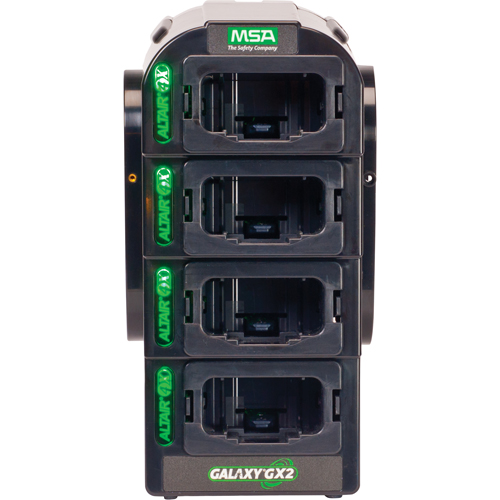 Chargeur &agrave; appareils multiples Galaxy GX2 pour Altair 4X/4XR, Compatible avec D&eacute;tecteur de gaz de la famille MSA Altair SPOC Demo