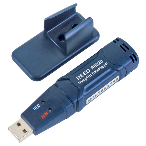 Temperature/Humidity Data Logger with Calibration Certificate, -35°C to 80°C (-31°F to 176°F) SPOC Demo