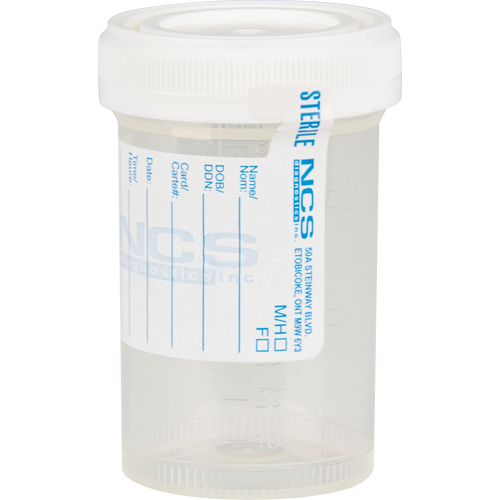 90ml Sterile Containers, Clear SPOC Demo