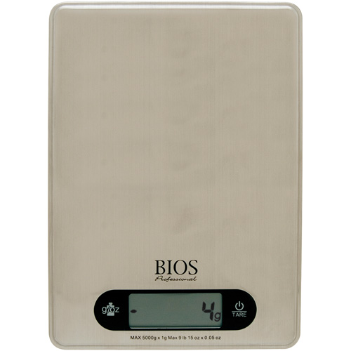 Portion Control Scale, 9 lbs. / 5000 g  Cap., 1 g / 0.1 oz. Graduations SPOC Demo