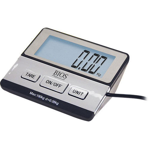 Digital Receiving Scale, 220 lbs. Cap., 1 lbs. Graduations SPOC Demo