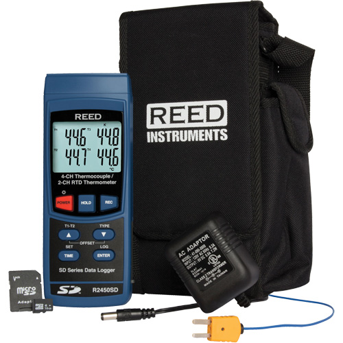 N&eacute;cessaire de thermom&egrave;tre thermocouple avec enregistreur de donn&eacute;es SPOC Demo